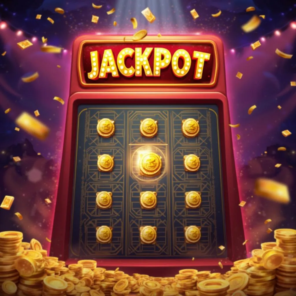 Plinko game showing a jackpot win
